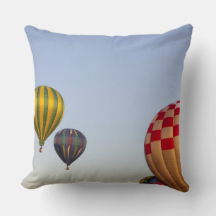 Launching hot air balloons cushion
