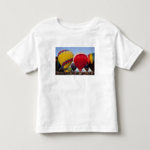 Launching hot air balloons toddler T-Shirt