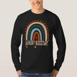 Laundry Assistant Rainbow Appreciation Essential W T-Shirt