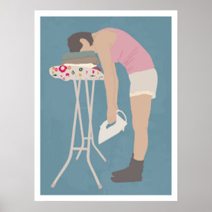 Laundry Boring Poster