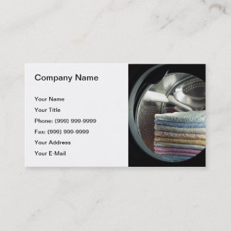 Laundry Business Card