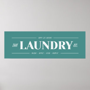 Laundry Co. Sign