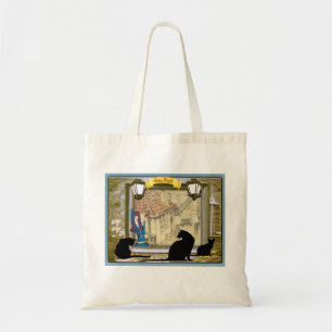 Laundry day flameless candle tote bag