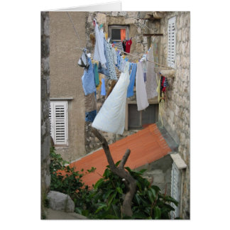 Laundry day in Dubrovnik