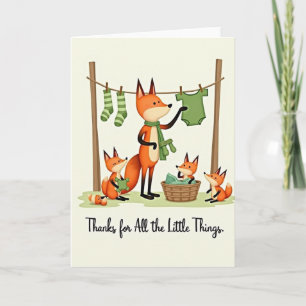 Laundry Day Mothers Day Card
