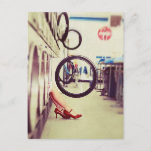 laundry day postcard