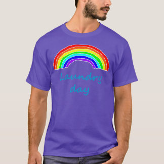 Laundry Day Rainbow T-Shirt