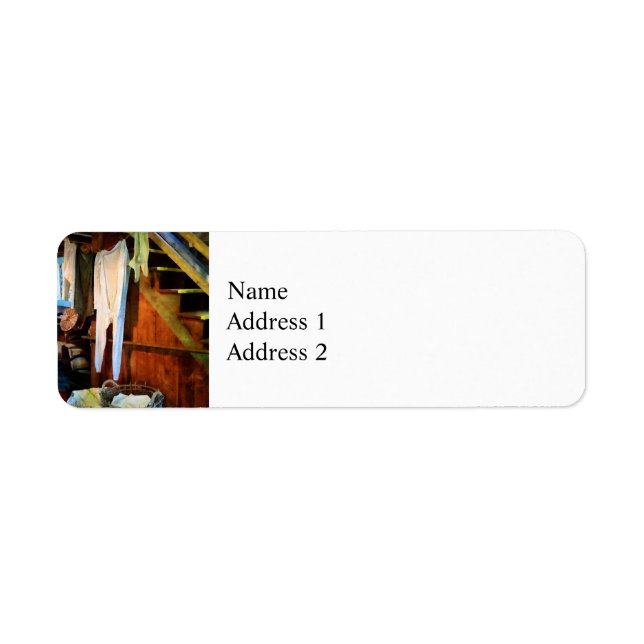 Laundry Day Return Address Label (Front)