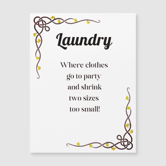 Laundry Extravaganza Where Clothes Go to Party (Front)