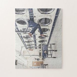 Laundry jigsaw puzzle