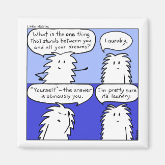 Laundry Little Niddles Comic Magnet