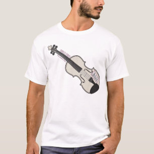 Laundry Mo's Violin White T-shirt