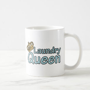 Laundry Queen with Crown Coffee Mug