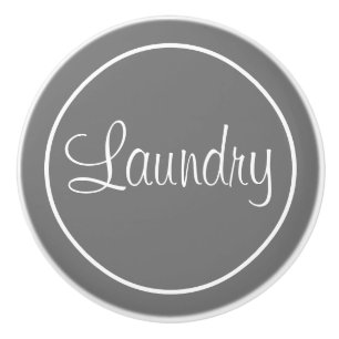 Laundry Room Ceramic Knob