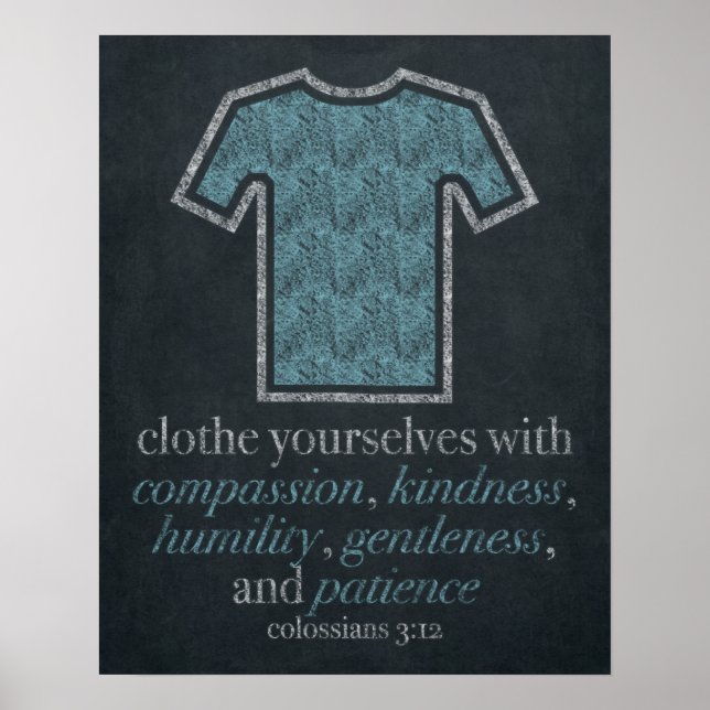 Laundry Room Chalkboard Art 16x20 Poster (Front)