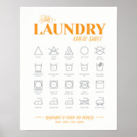 Laundry Room Cheat Sheet
