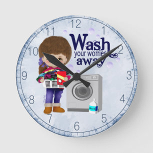 Laundry Room Clock