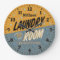 Laundry Room Personalizable Wall Clock