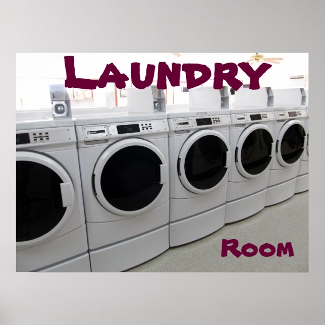 Laundry Room Poster (Front)