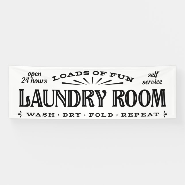 Laundry Room Sign (Horizontal)