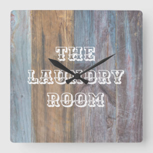 Laundry Room Wall Clock
