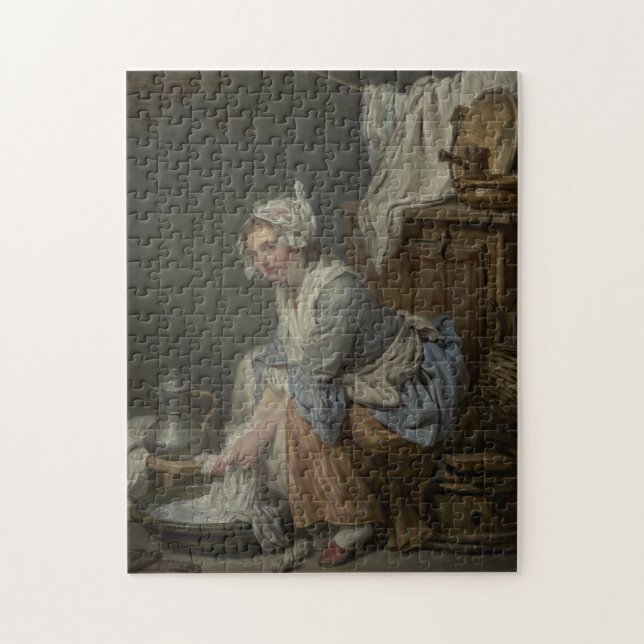 Laundry Room Washing Jigsaw Puzzle (Vertical)