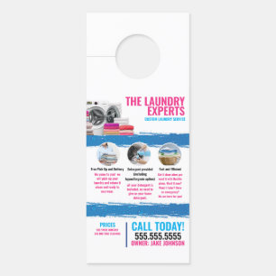 Laundry Service Door Hanger