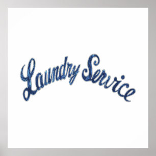 Laundry Service Poster