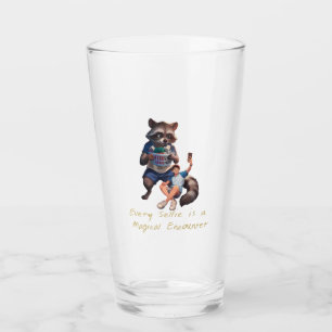 Laundry Time – Selfie with a Giant Racoon Glass