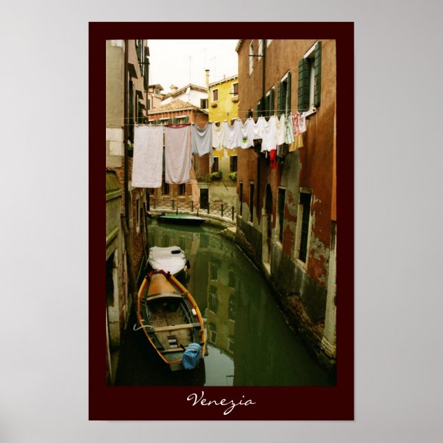 Laundry Venice Canal Poster (Front)