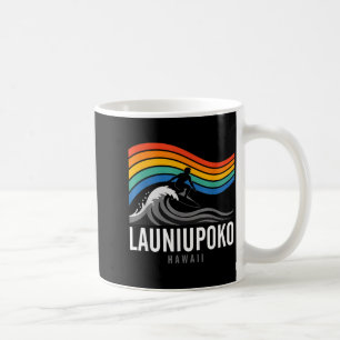 Launiuko Beach Hawaii Surfboarder Surfing Men Coffee Mug