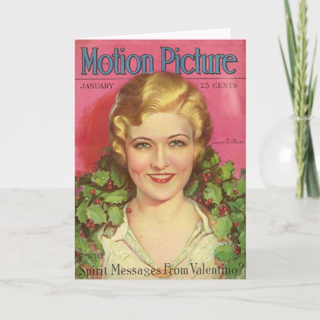 Laura LaPlante Christmas Card (Front)