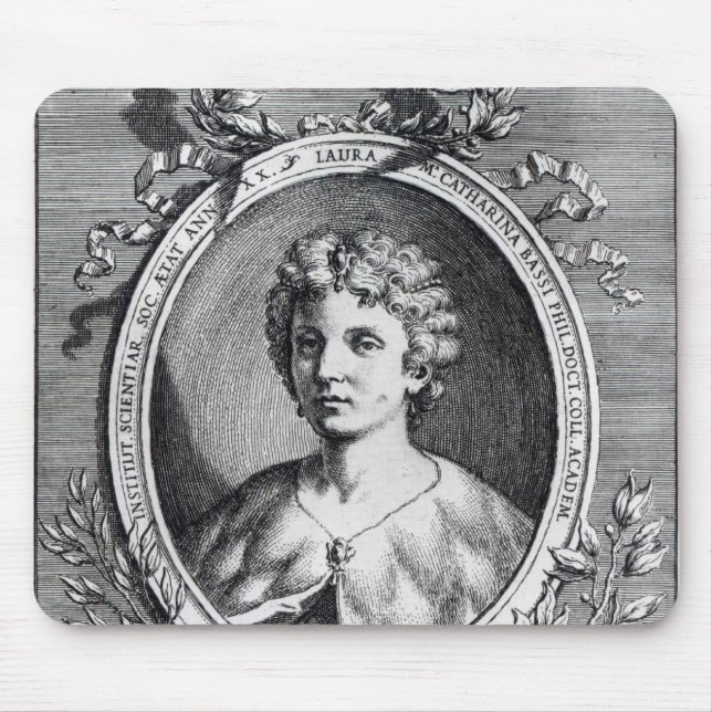 Laura Maria Caterina Bassi Mouse Pad (Front)
