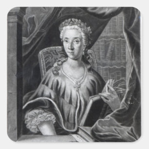 Laura Maria Caterina Bassi Square Sticker