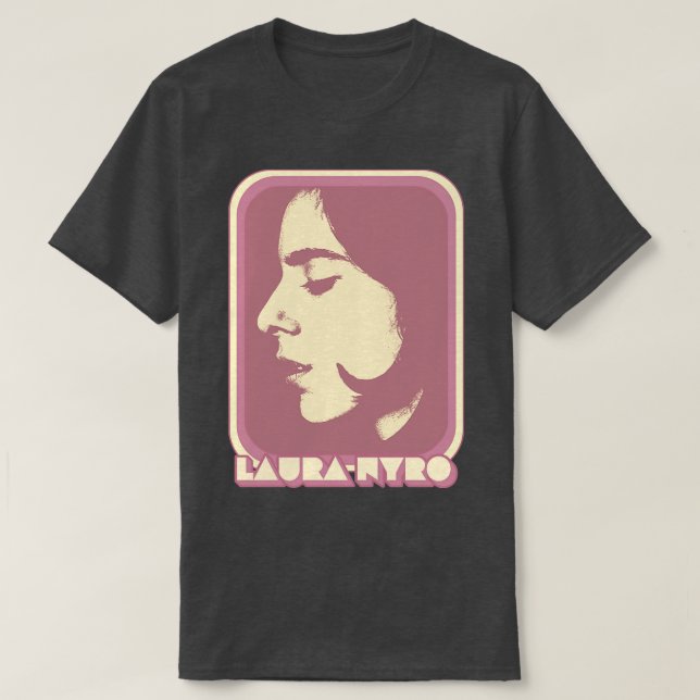 Laura Nyro Retro 70s Style Fan Art Design 1 T-Shirt (Design Front)