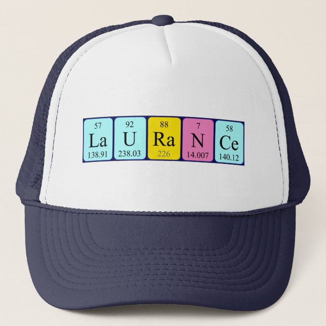 Laurance periodic table name hat (Front)