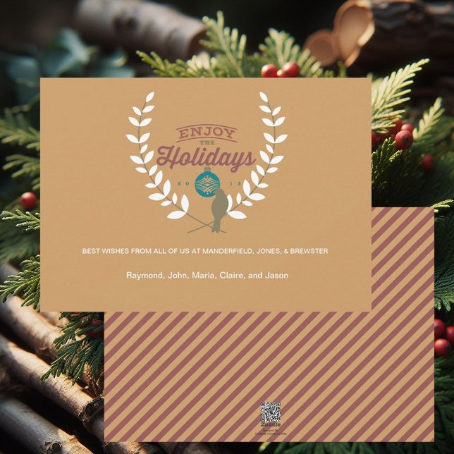 Laurel Bird Holidays 2015 Corporate Card (Creator Uploaded)