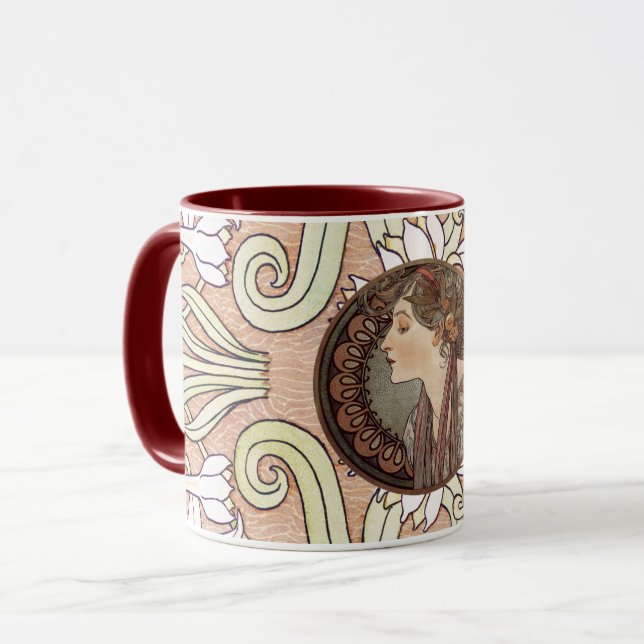  Laurel by Alphonse Mucha  Mug (Front Left)