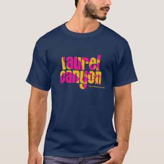 Laurel Canyon psychedelic flower pink T-Shirt