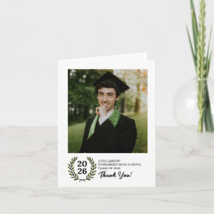 Laurel Crest Class of 2026 Thank You Card
