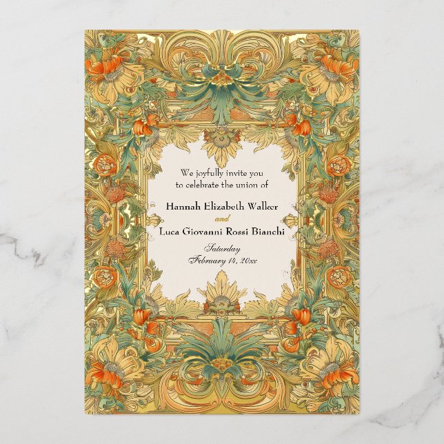 Laurel & Filigree Enchantment (Front)