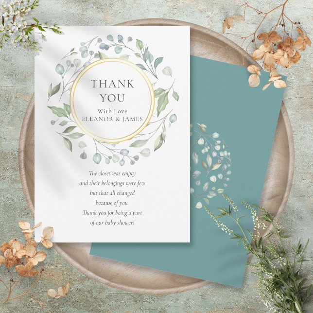 Laurel Garland Baby Shower Thank You Poem (Laurel Garland Baby Shower Thank You Poem)