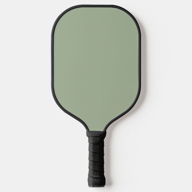 Laurel Green Solid Colour Pickleball Paddle (Front)