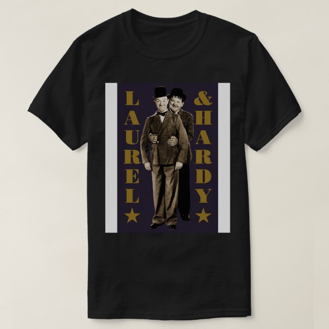 Laurel Hardy T-Shirt (Design Front)