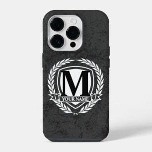 Laurel Monogram Design Case-Mate iPhone Case