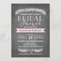 Laurel Pink Banner | Bridal Shower