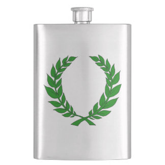 Laurel Wreath Flask