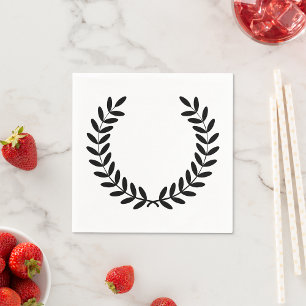 Laurel Wreath Paper Napkins