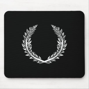 Laurel Wreath Tattoo Art For Winners At The Award Mouse Pad