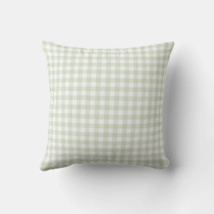 Lauren Green Plaid Cushion